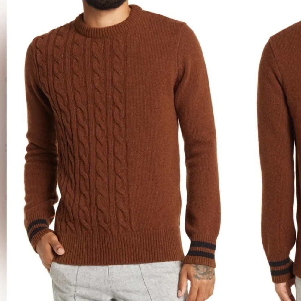 Oliver Spencer Blenheim Jumper Ferne Wool Sweater